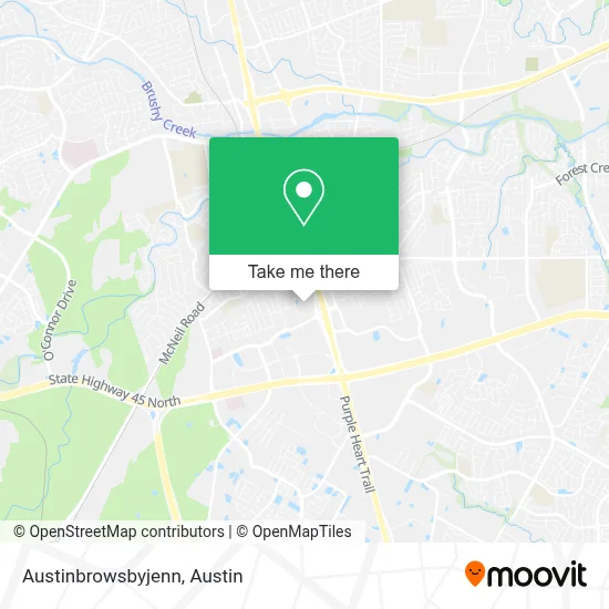 Austinbrowsbyjenn map