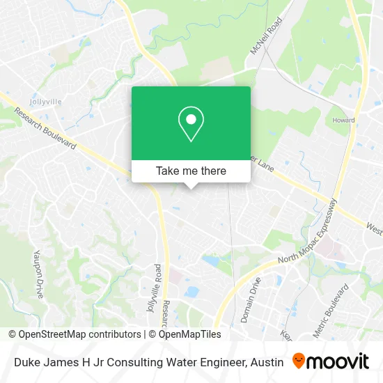 Duke James H Jr Consulting Water Engineer map