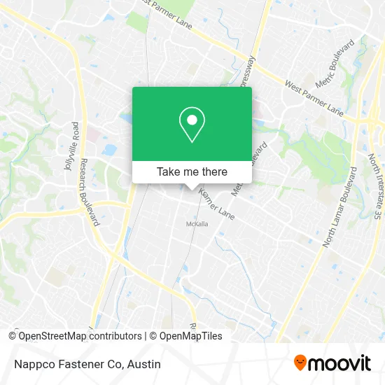 Nappco Fastener Co map