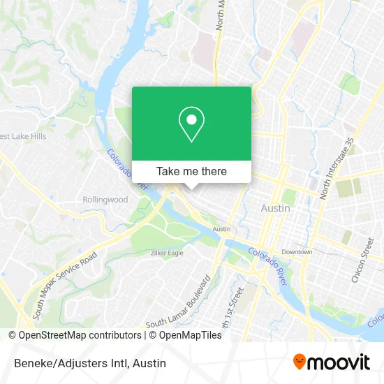 Beneke/Adjusters Intl map