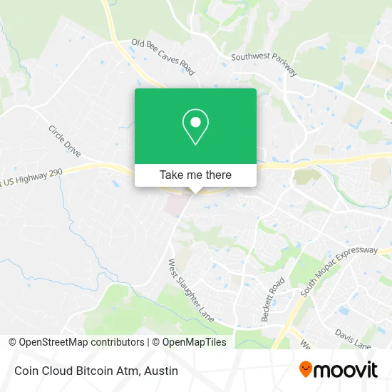 Coin Cloud Bitcoin Atm map