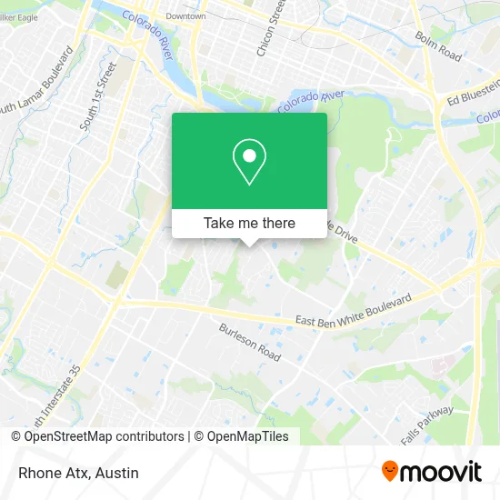 Rhone Atx map