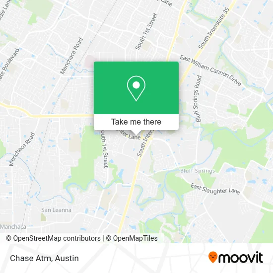 Chase Atm map