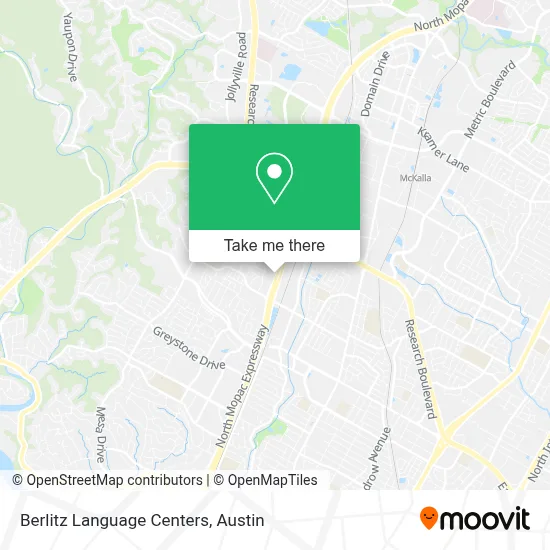 Berlitz Language Centers map