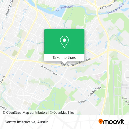 Sentry Interactive map
