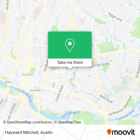 Hayward Mitchell map