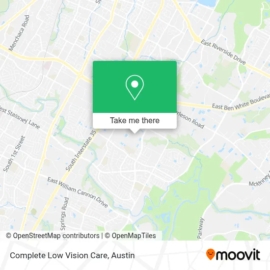 Complete Low Vision Care map