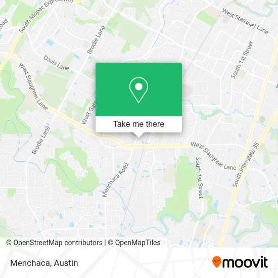 Menchaca map