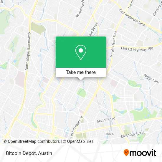 Bitcoin Depot map