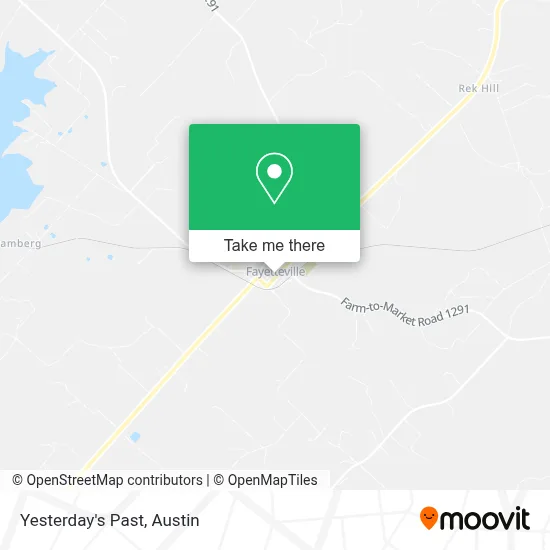 Yesterday's Past map