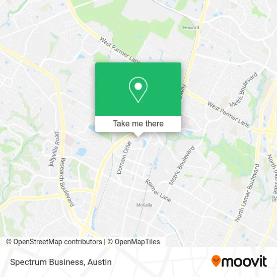 Spectrum Business map