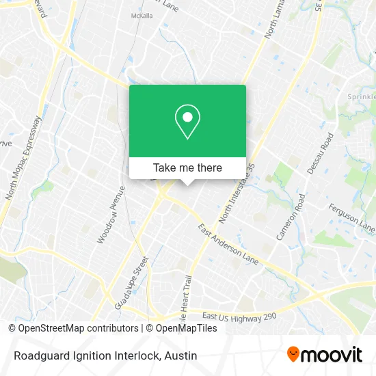 Roadguard Ignition Interlock map