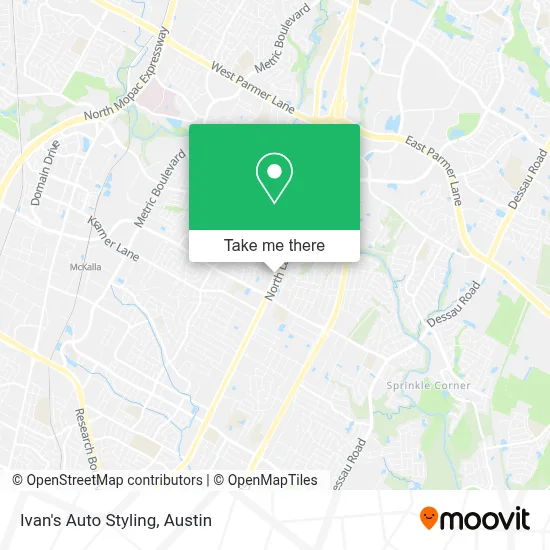 Ivan's Auto Styling map