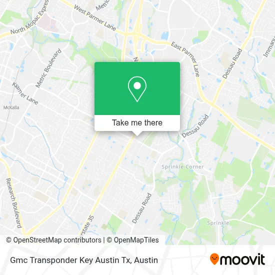 Gmc Transponder Key Austin Tx map