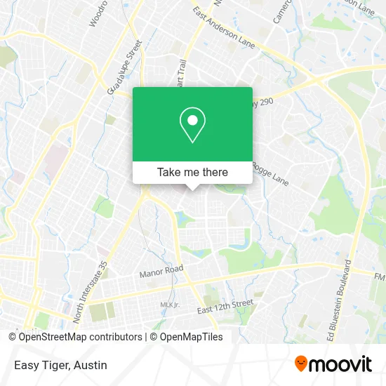 Easy Tiger map