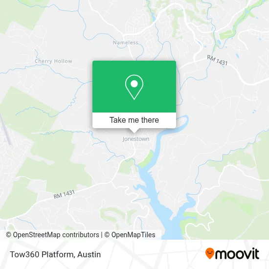 Tow360 Platform map