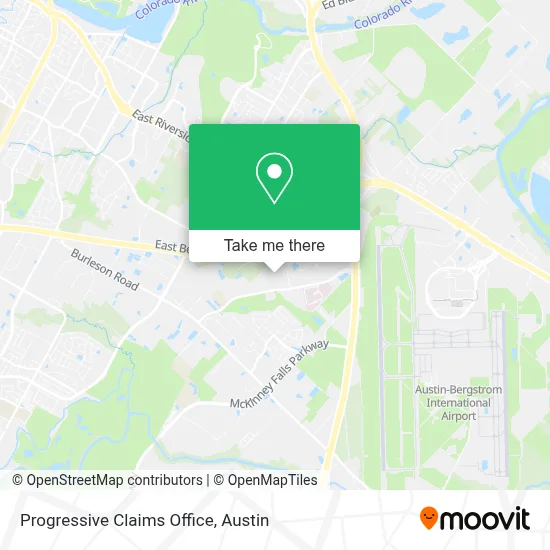 Progressive Claims Office map