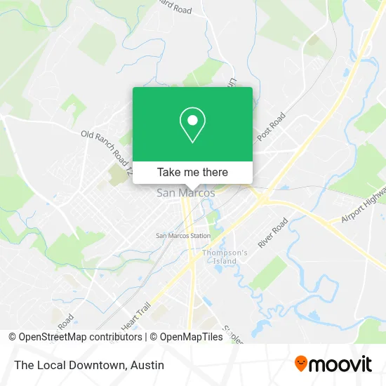 The Local Downtown map