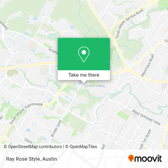 Ray Rose Style map