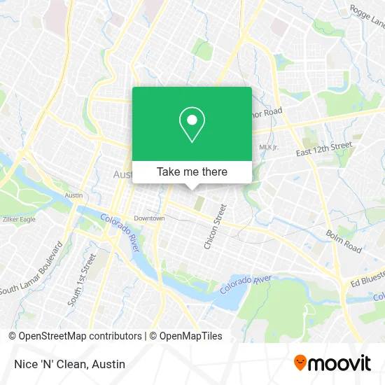 Nice 'N' Clean map
