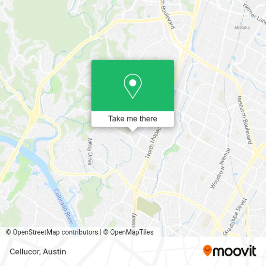 Cellucor map