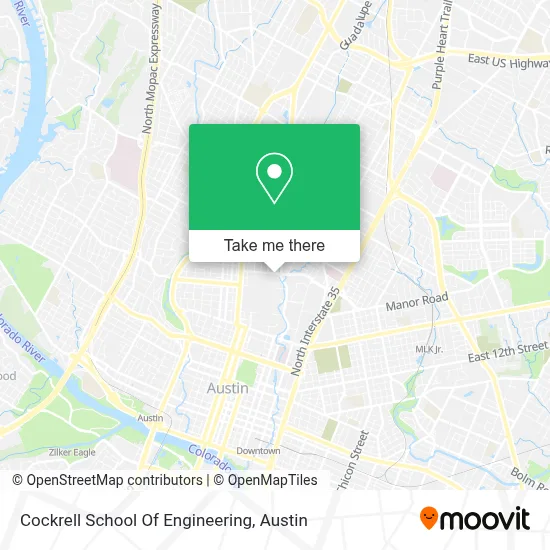 Cockrell School Of Engineering map
