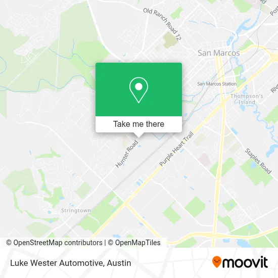 Luke Wester Automotive map