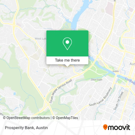 Prosperity Bank map