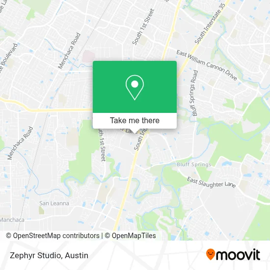 Zephyr Studio map