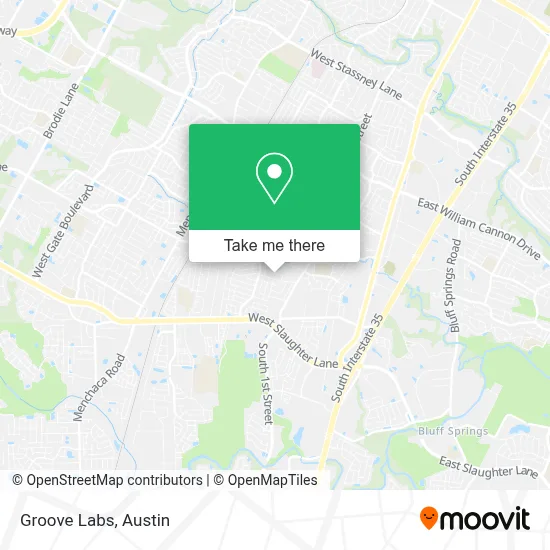 Groove Labs map