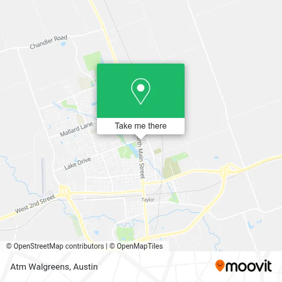 Atm Walgreens map
