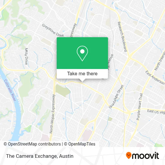 The Camera Exchange map