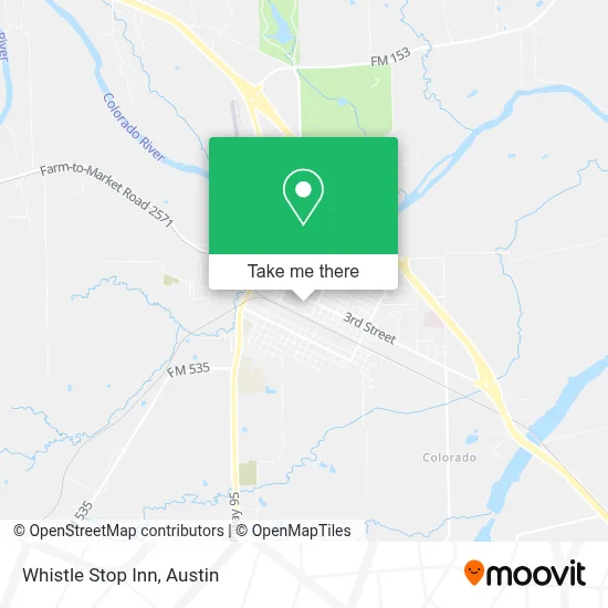 Whistle Stop Inn map