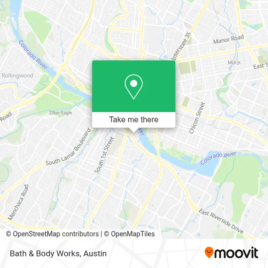 Bath & Body Works map