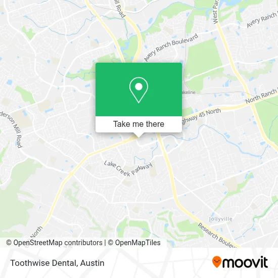 Toothwise Dental map