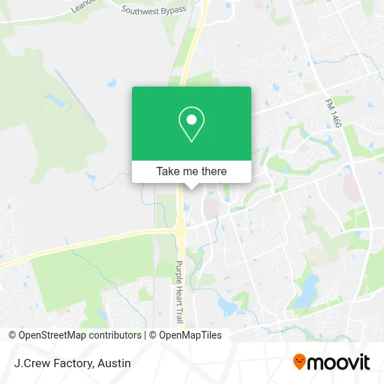 J.Crew Factory map