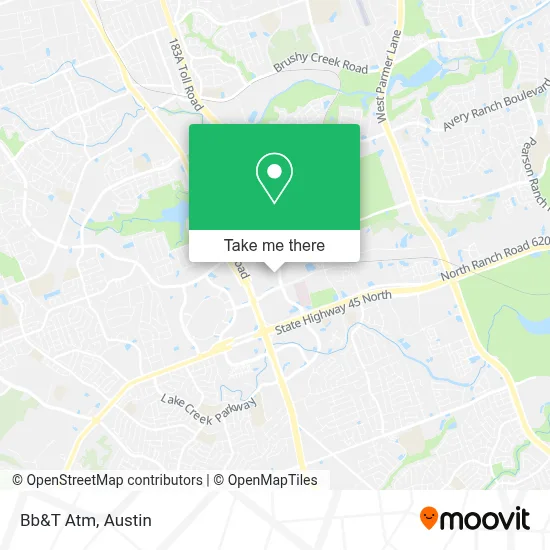 Bb&T Atm map
