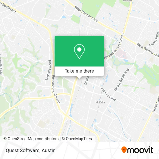 Quest Software map