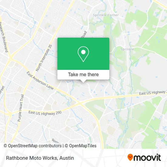 Rathbone Moto Works map