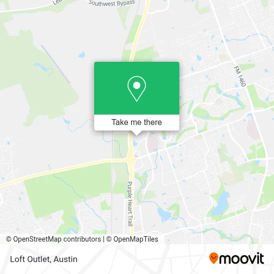 Loft Outlet map
