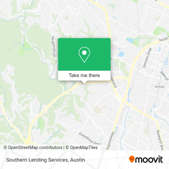 Southern Lending Services map