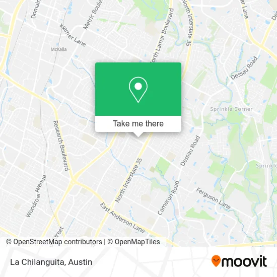 La Chilanguita map