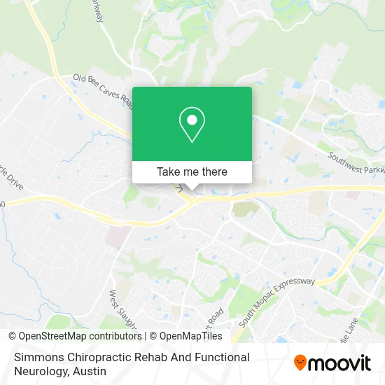Simmons Chiropractic Rehab And Functional Neurology map