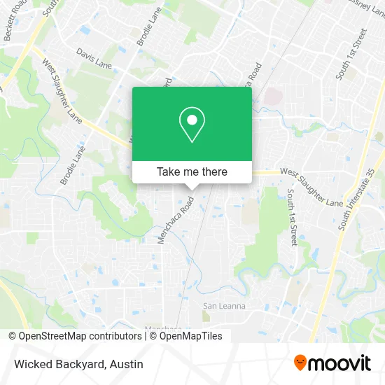 Wicked Backyard map