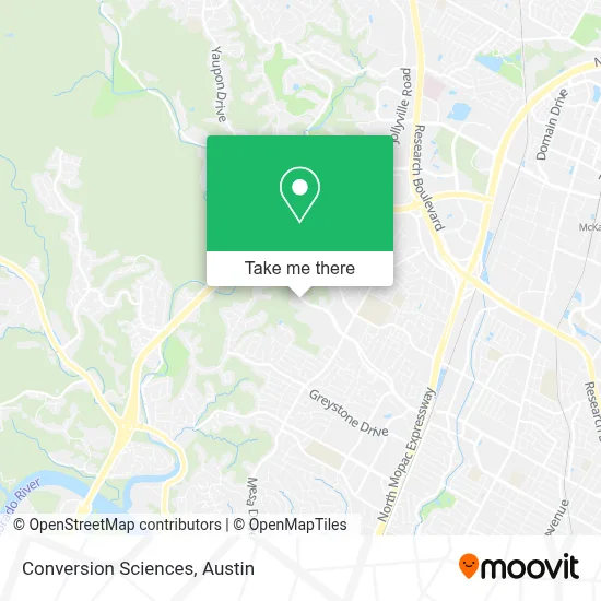 Conversion Sciences map
