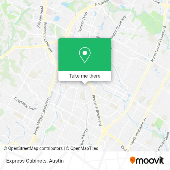 Express Cabinets map