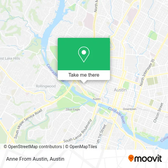 Anne From Austin map