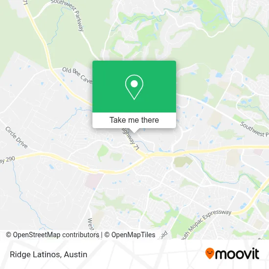 Ridge Latinos map