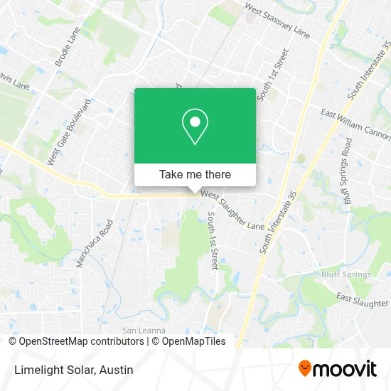 Limelight Solar map