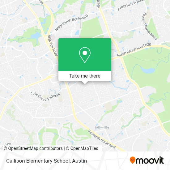 Callison Elementary School map